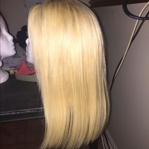 Blonde wig